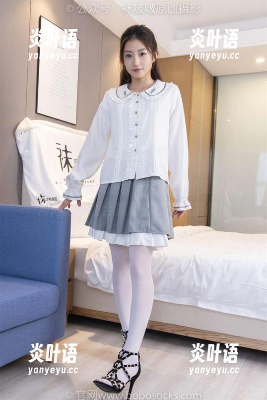 BoBoSocks袜啵啵-周周 BoBoSocks袜啵啵 - 油亮肉丝透明款,周周的原图合集和你的审美挑战!