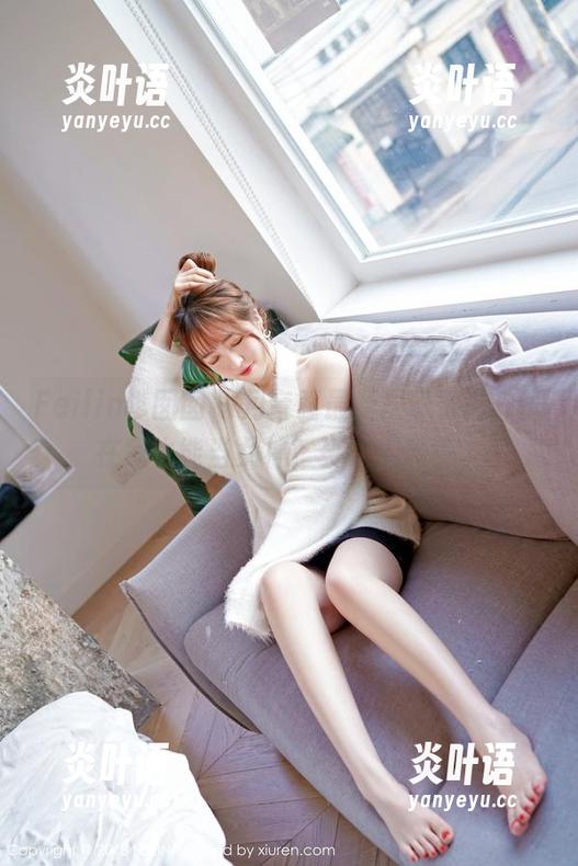Feilin嗲囡囡-月音瞳 Feilin嗲囡囡 - 月音瞳最新居家系列,懒在家也能当女神?真让人羡慕。
