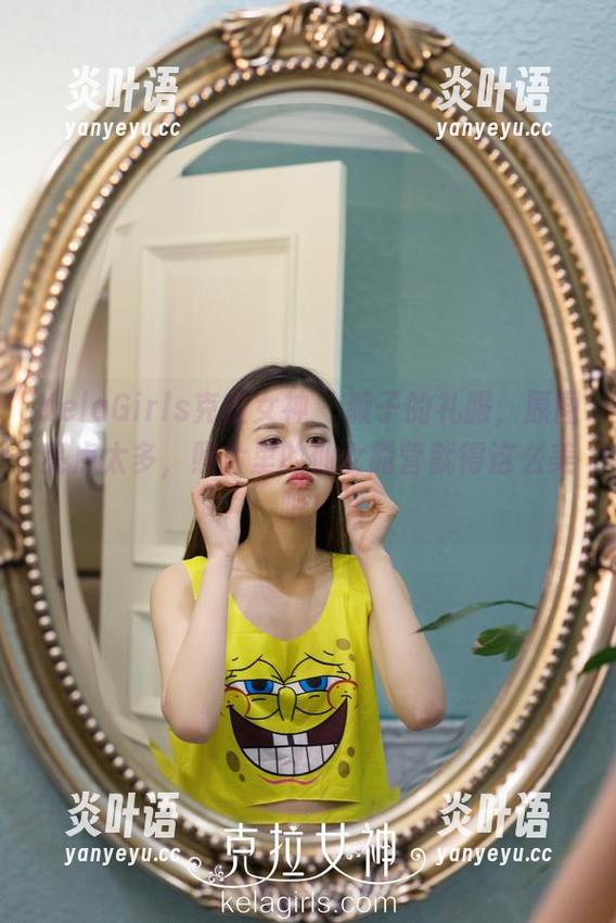 KelaGirls克拉女神 - 璇子的礼服，原图亮点太多，照片里的仙女露营就得这么美吧！