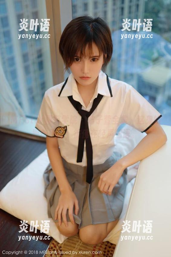 MFStar模范学院 - 方子萱全集，这鬼娘服饰原图，彷佛在轻声细语。