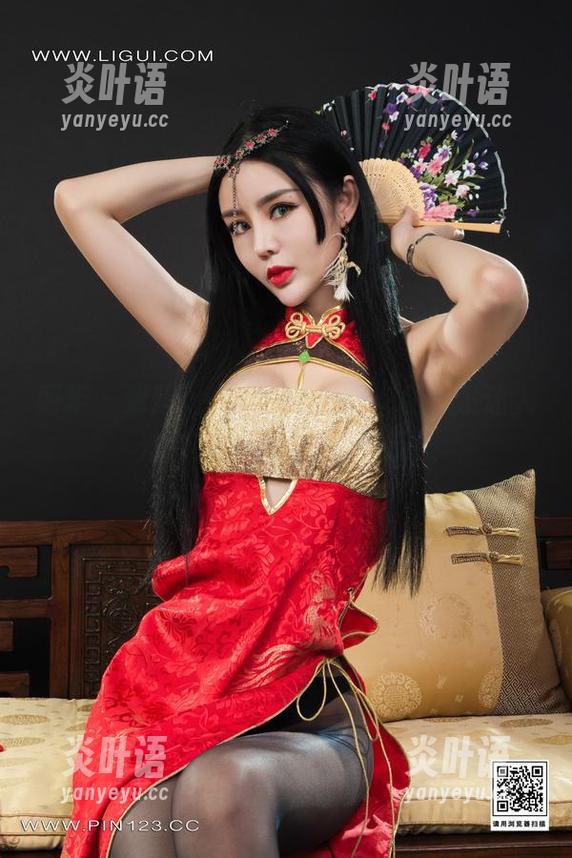 丽柜 - 清莲上的小爽，发个套图焕发迷人光彩，我敢打赌你爱了！