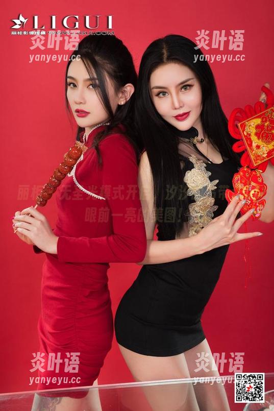 丽柜-汐汐 丽柜 - 无圣光模式开启,汐汐的吊带让你眼前一亮的美图!