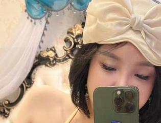 微密圈 – 好想藏进张鑫baby的照片里，她的御姐气质满分！