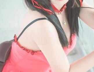 雯粥粥无敌女仆，黑丝美图速来下载！